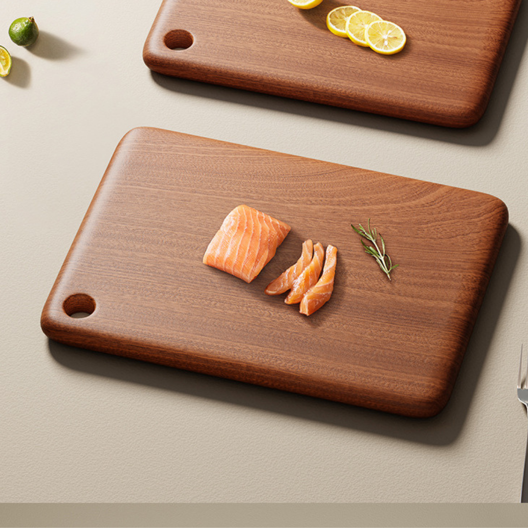 Natural Solid Wood Build Reversible Premium Wooden Chopping Board
