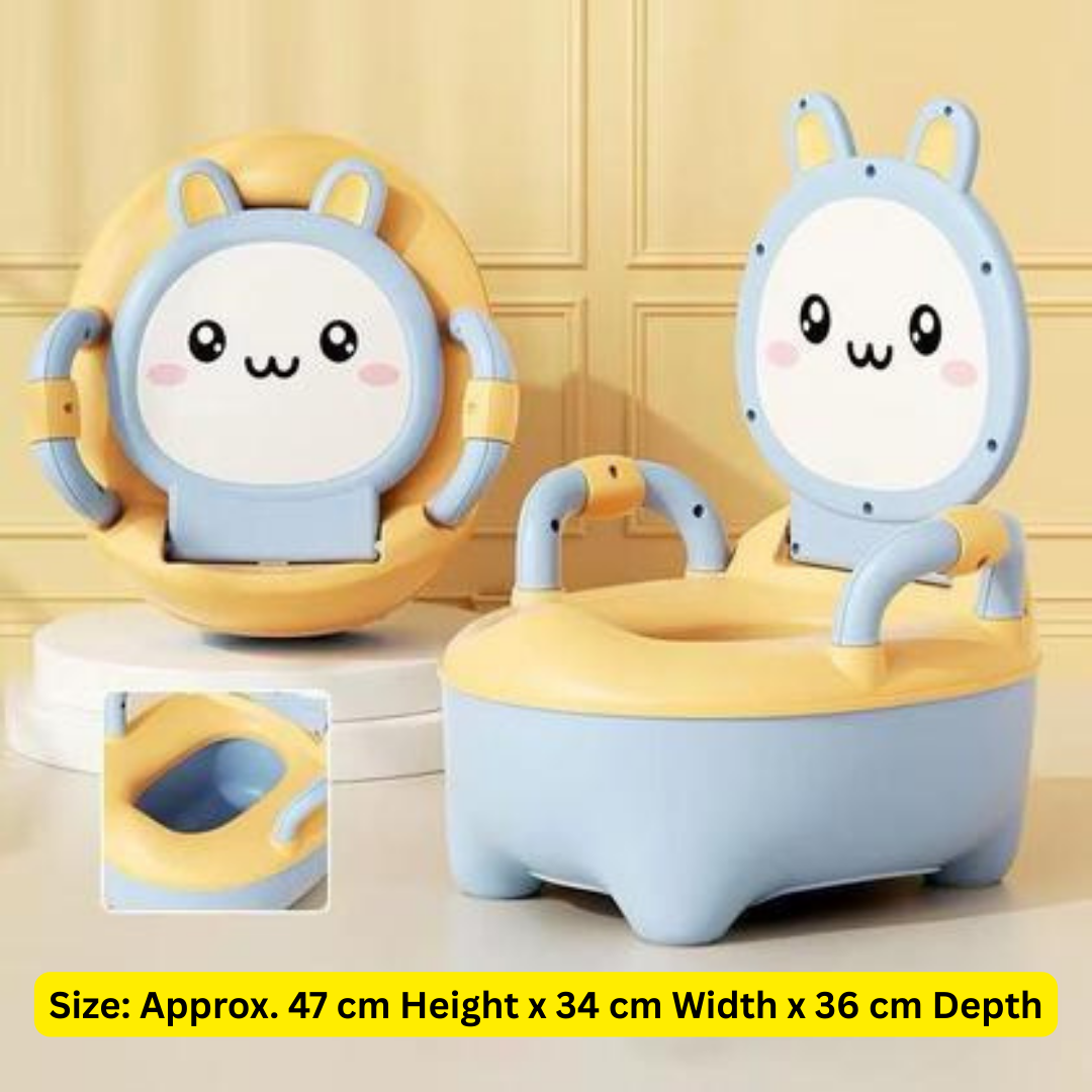 Cute Rabbit Comfortable & Safe Seating Baby Potty Training Toilet