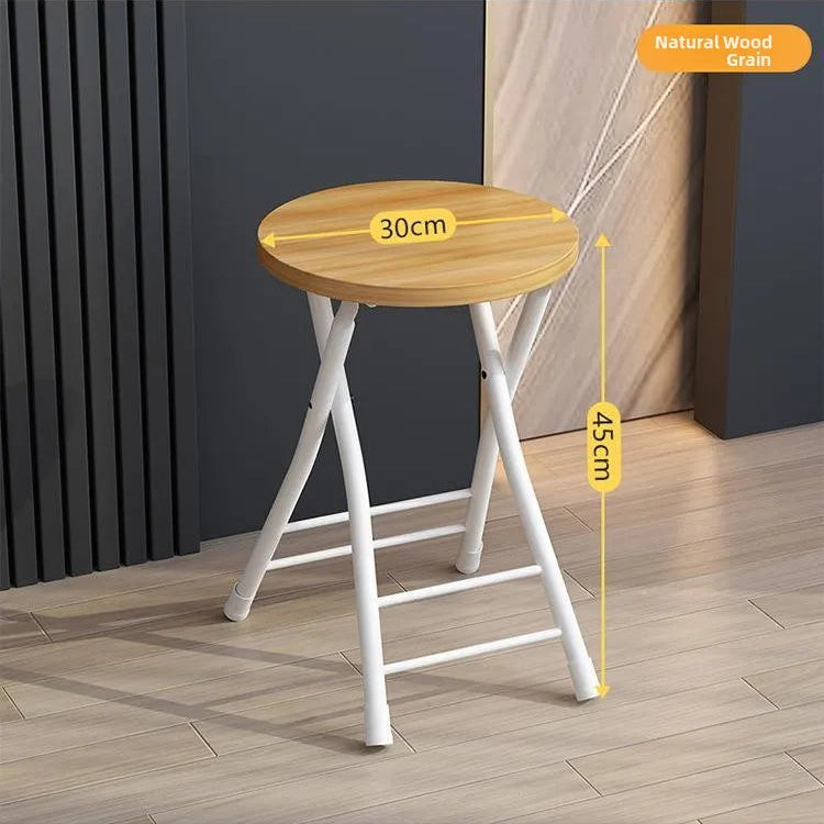 Portable Design Heavy Duty Round Folding Stool Chair