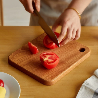 Natural Solid Wood Build Reversible Premium Wooden Chopping Board