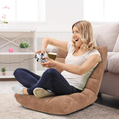 Ultra Comfort Floor Adjustable Multi Angle Position Design Sofa Chair