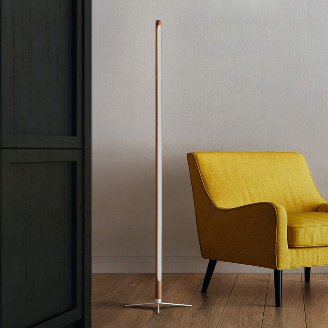 Elegant LED Floor Remote Control Standing Dimmable Light