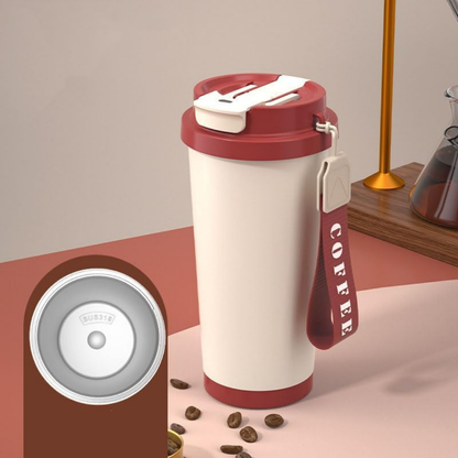Stylish Travel Stainless Steel Insulated Tumbler - 530ml