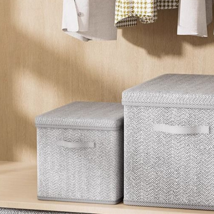 Multipurpose Utility Foldable Storage Box with Easy Handling