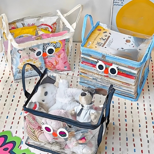 Transparent Foldable Book Storage Organizer