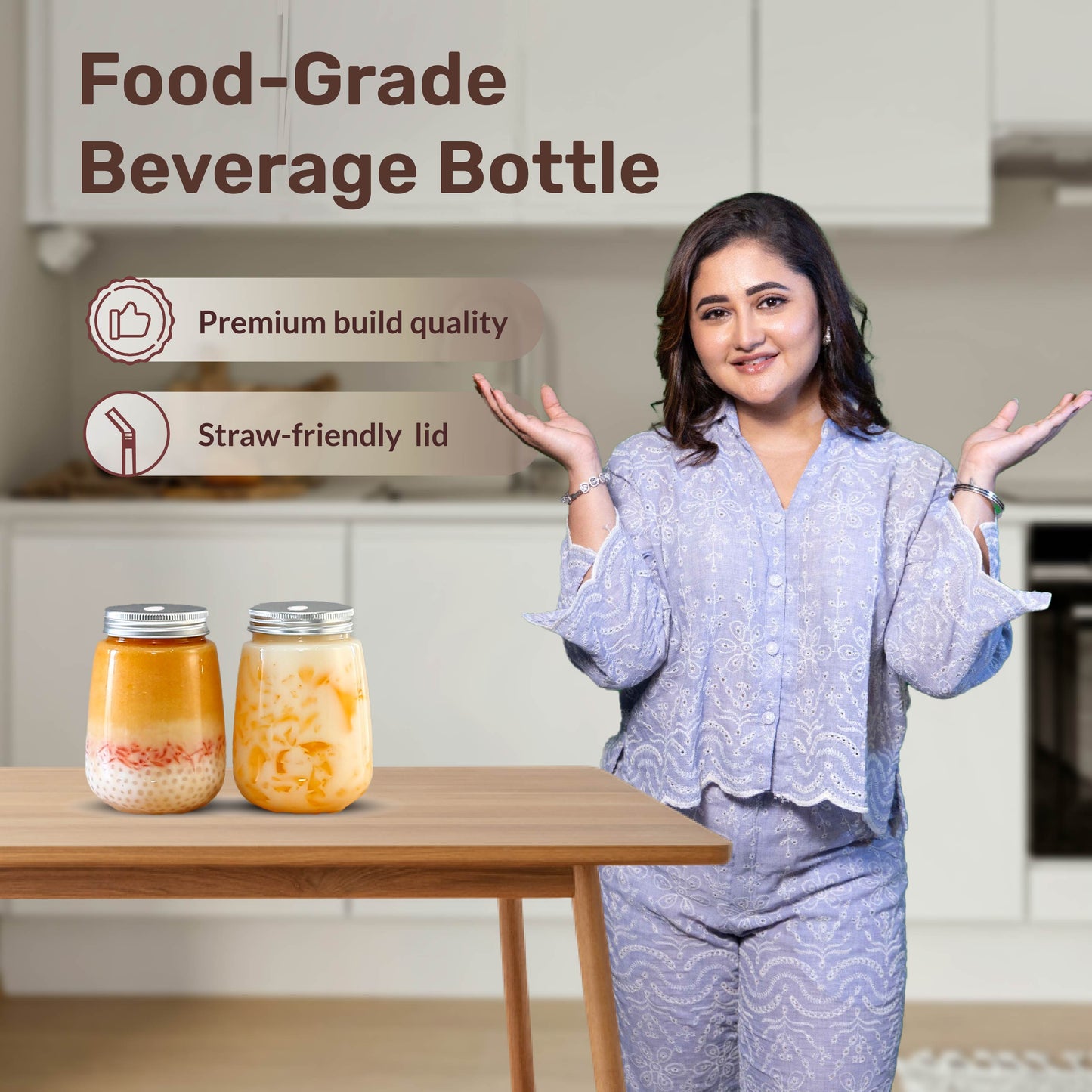 High Quality Food-Grade Beverage Bottle