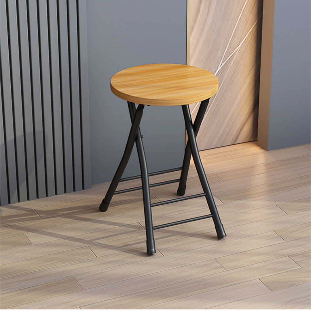 Portable Design Heavy Duty Round Folding Stool Chair