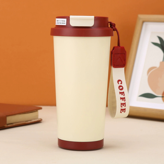 Stylish Travel Stainless Steel Insulated Tumbler - 530ml