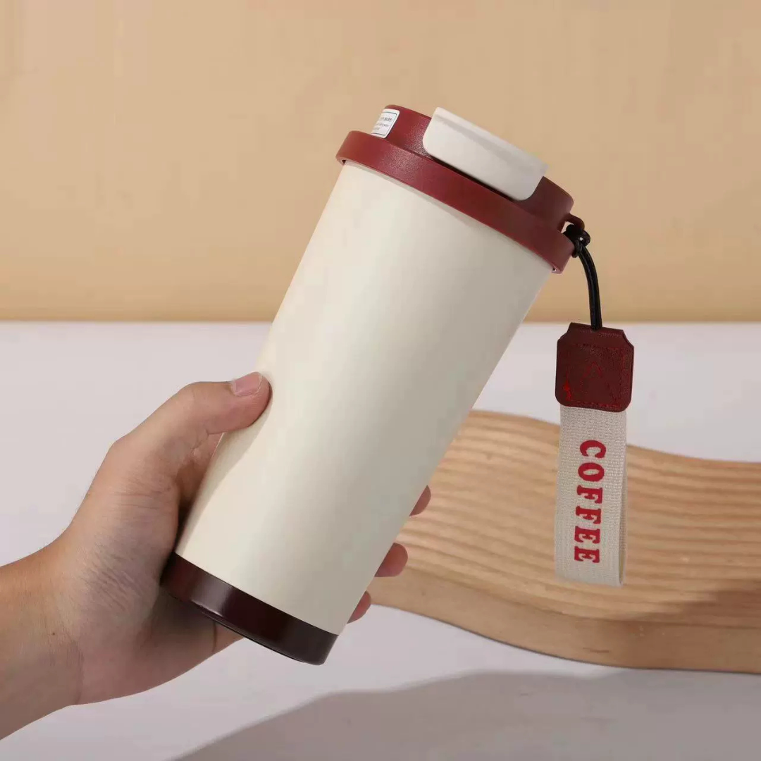 Stylish Travel Stainless Steel Insulated Tumbler - 530ml