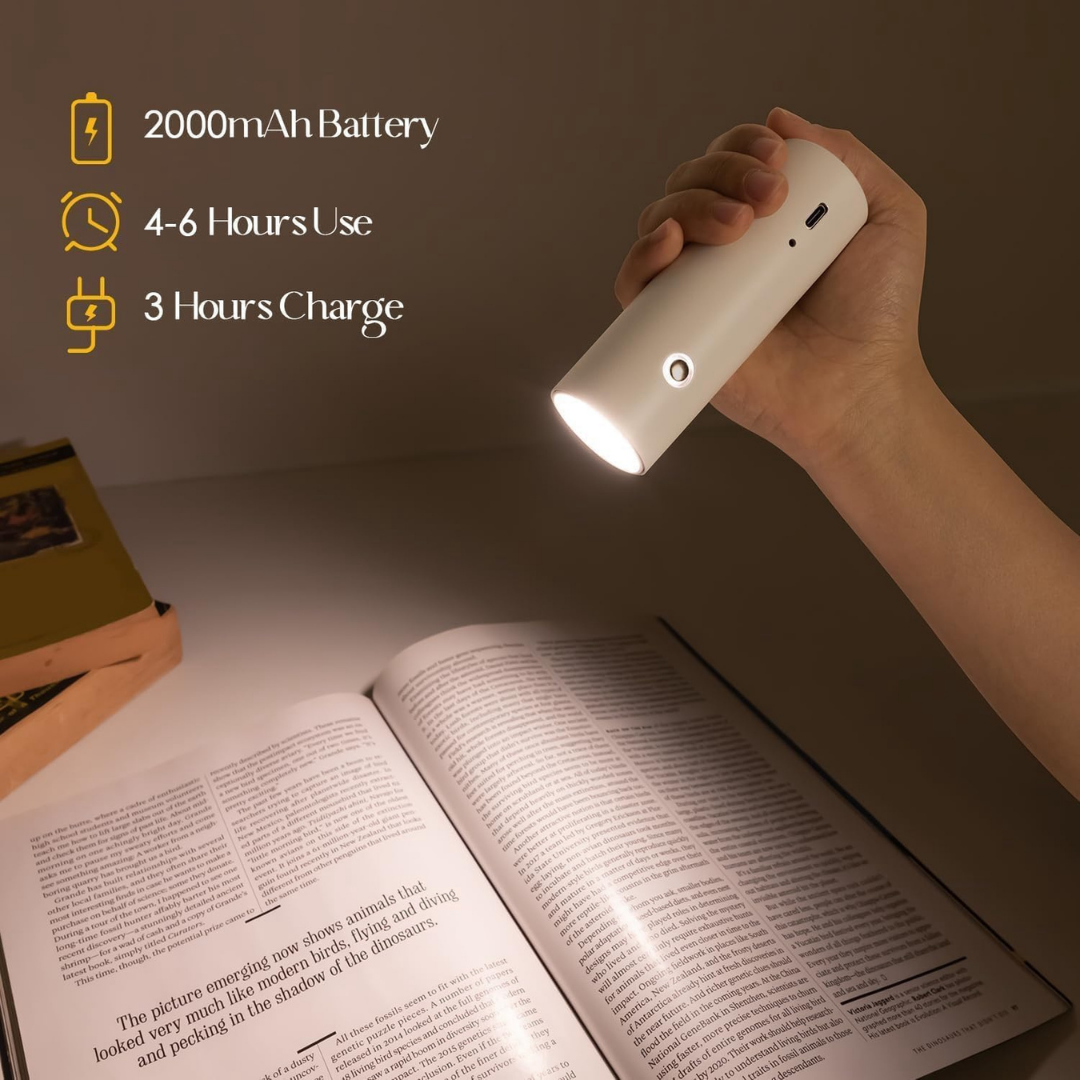 360° Magnetic Rechargeable Wireless Touch LED Table Lamp