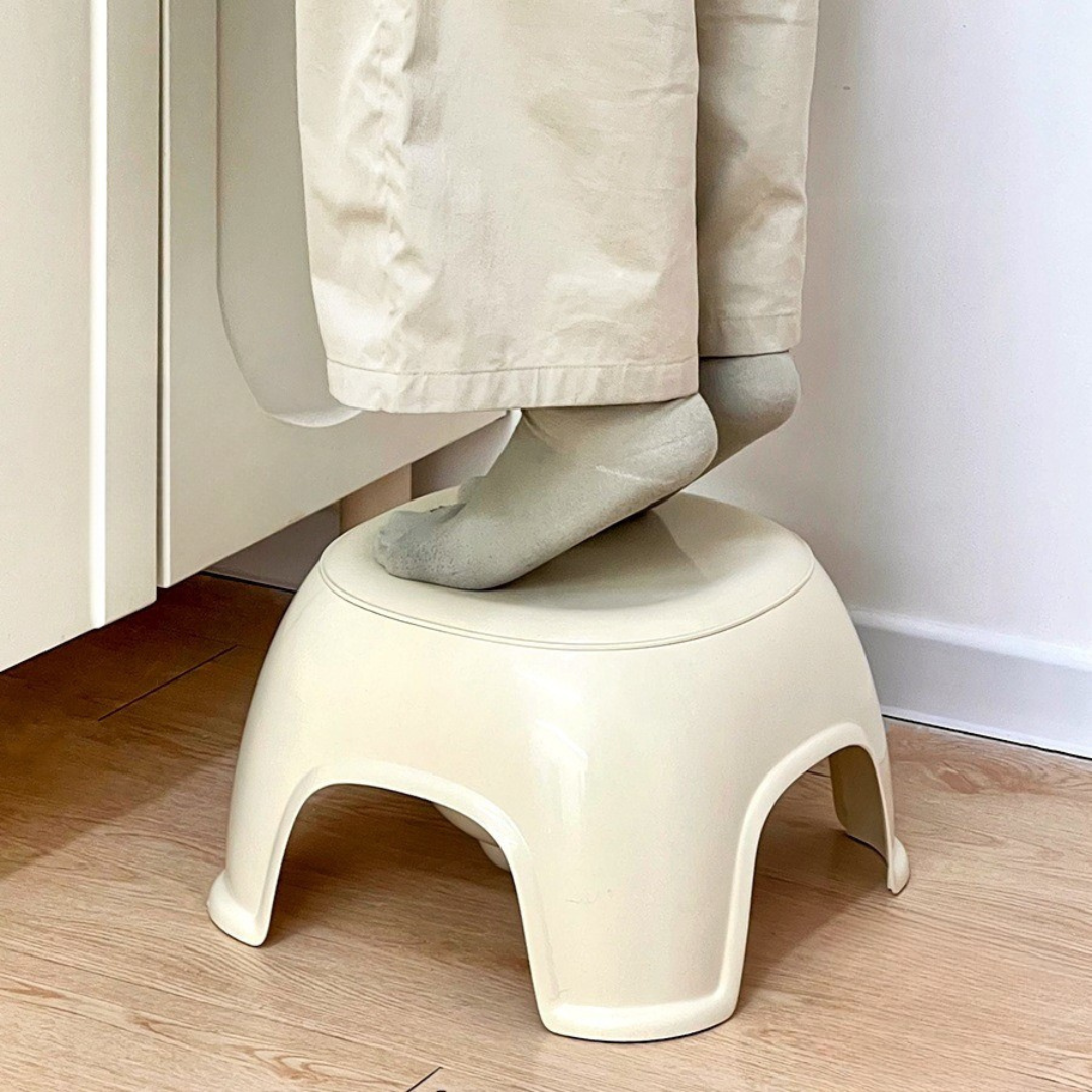 Adorable Baby Stool with Storage and Anti Skid Pads