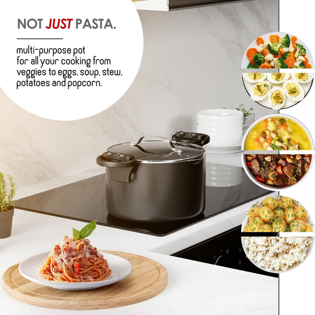Premium Multipurpose Twist Lock Non-Stick Pot