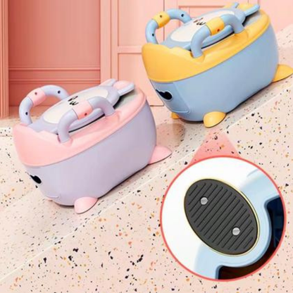 Cute Rabbit Comfortable &amp; Safe Seating Baby Potty Training Toilet