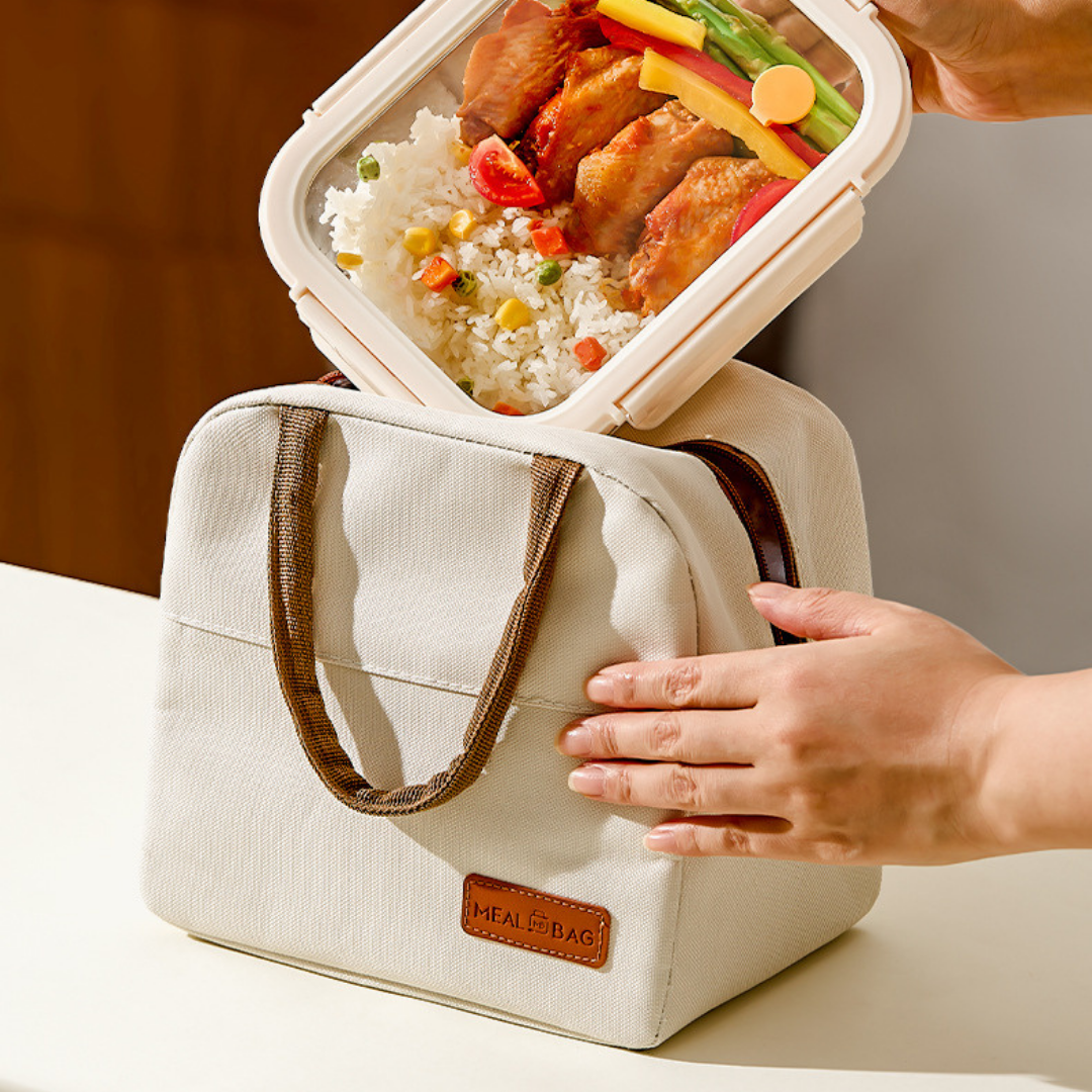 Borosilicate Glass 4-Side Locking Clips Leakproof Lunch Container 1100ml