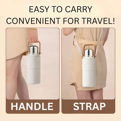 Stainless Steel Insulated Water Bottle – 1.2L Durable Design