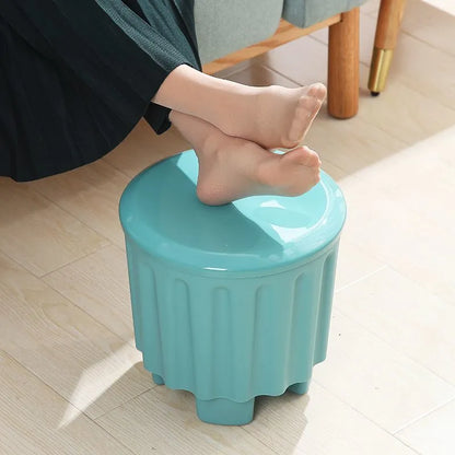 Multipurpose Ottoman Storage Bucket Stool