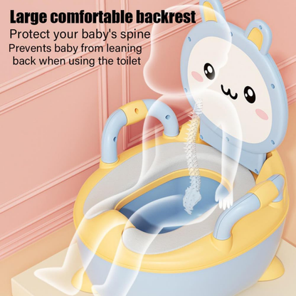 Cute Rabbit Comfortable &amp; Safe Seating Baby Potty Training Toilet