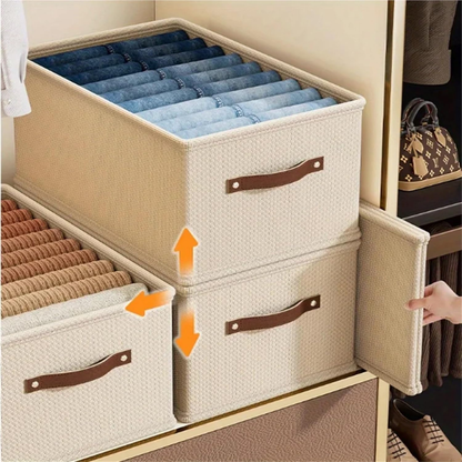 Multi-Purpose Strong & Washable Oxford Fabric Drawer Storage Organizer
