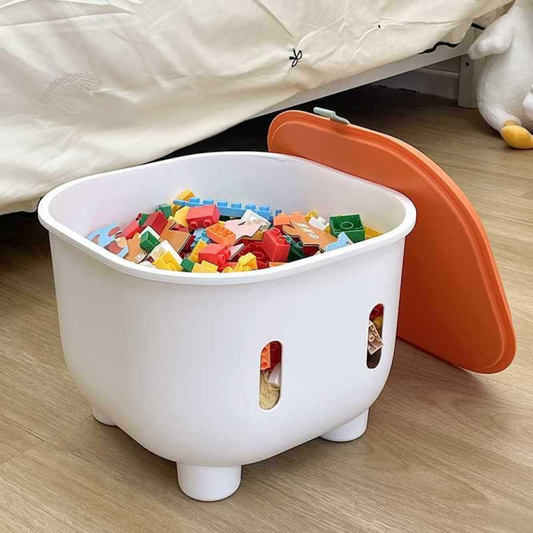 Multipurpose Kids Storage Stool and Table for Home and Office