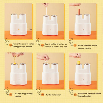 Fried Sausage Egg Roll Machine