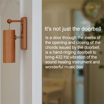 Premium Cherry Wood 432Hz Relaxing Melody Musical Door Chime