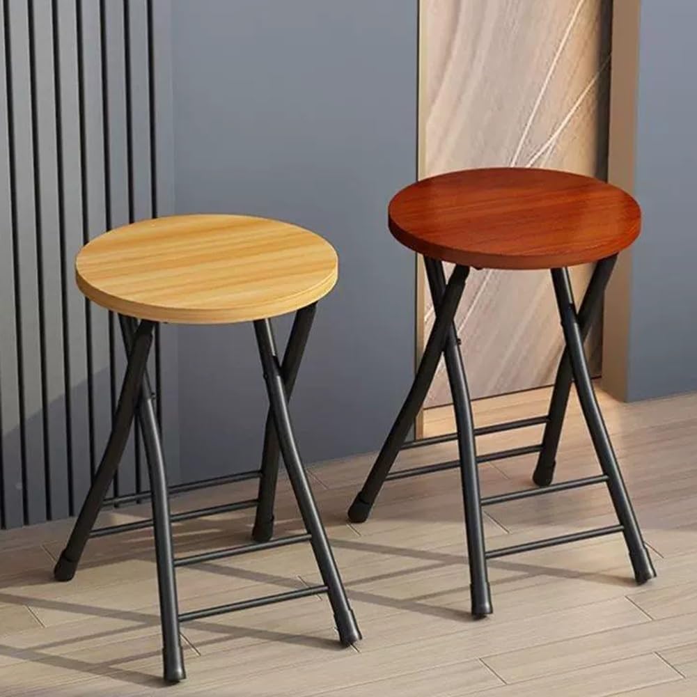 Portable Design Heavy Duty Round Folding Stool Chair