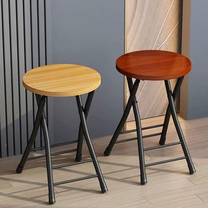 Portable Design Heavy Duty Round Folding Stool Chair