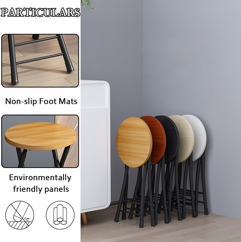 Portable Design Heavy Duty Round Folding Stool Chair