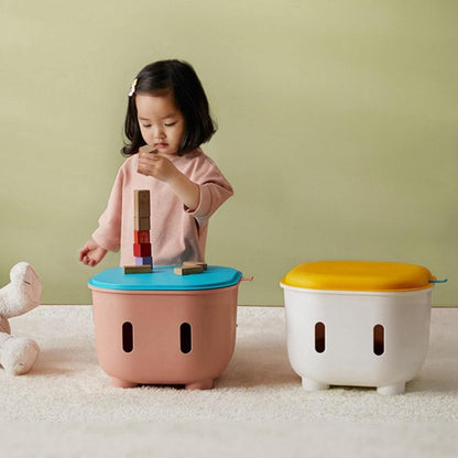 Multipurpose Kids Storage Stool and Table for Home and Office
