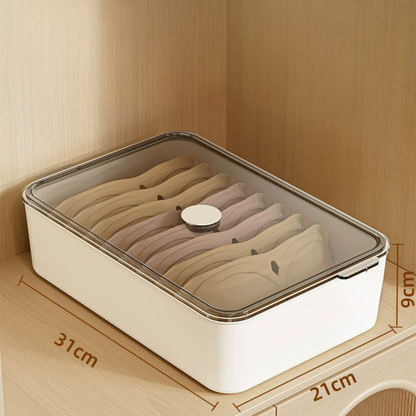 Smart Compartment Airtight Stackable Multipurpose Cloth Storage Organizer