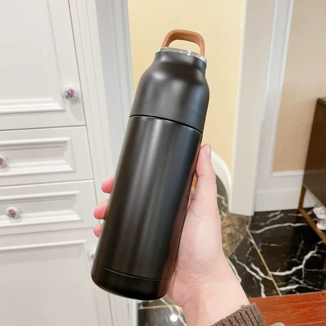 Premium Stainless Steel Portable Double Insulated Bottle - 500ml