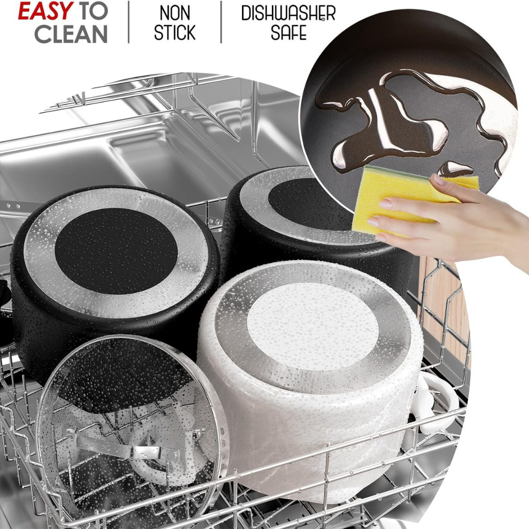 Premium Multipurpose Twist Lock Non-Stick Pot