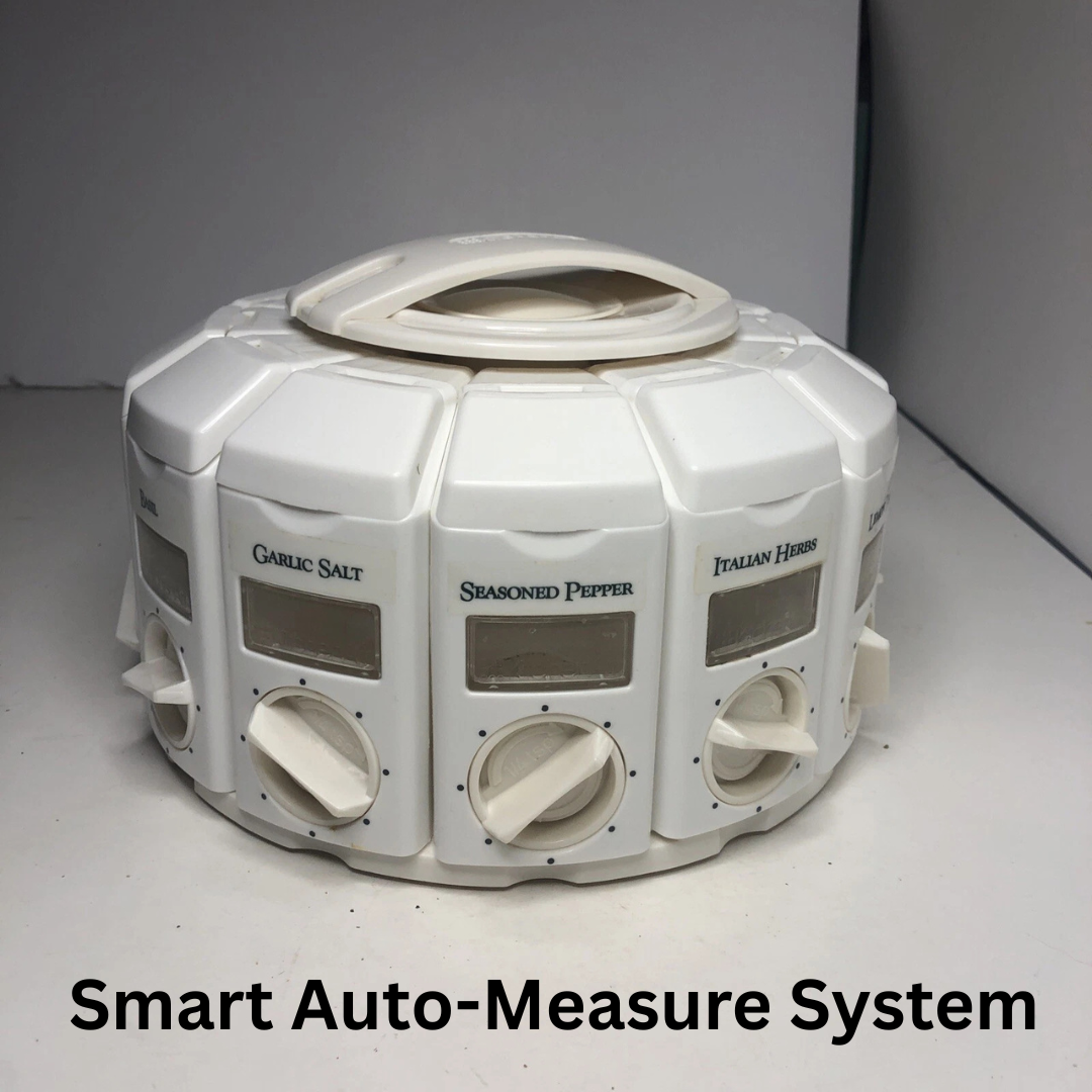 12 Containers Rotating Spice Carousel Storage Organizer