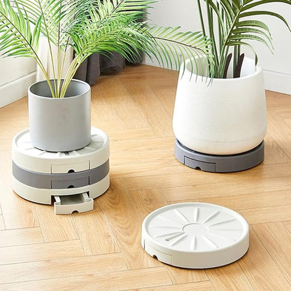 Heavy Duty Plant Stand with Silent Concealed Wheels