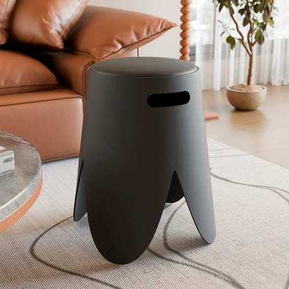 Creatively Stacked Comfortable Cushioned Petal Stool