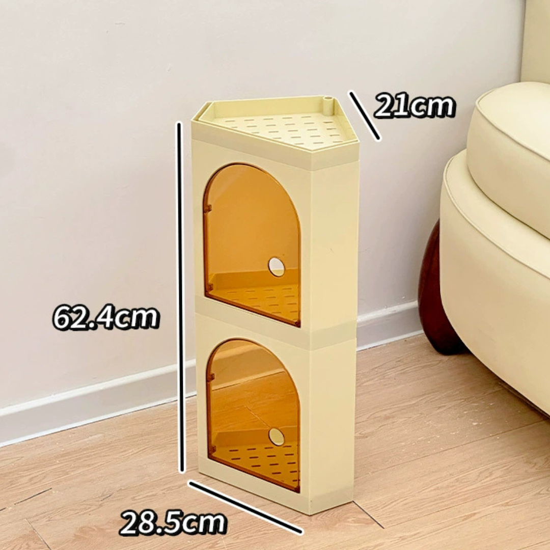 Multi-Purpose Corner Shelf Storage Rack