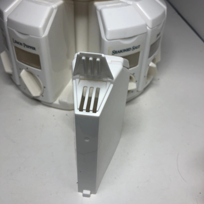 12 Containers Rotating Spice Carousel Storage Organizer