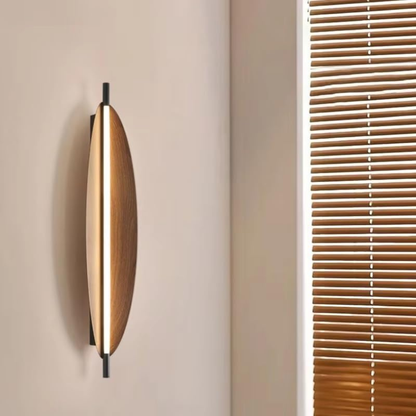 Brown Leaf Design Modern LED Wall Lamp