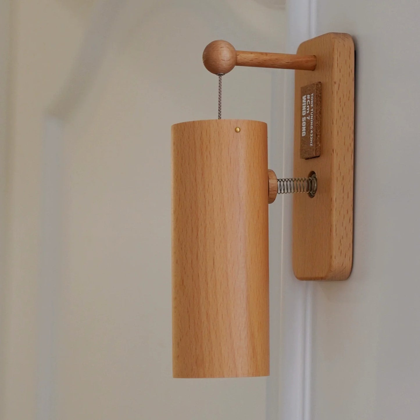 Premium Cherry Wood 432Hz Relaxing Melody Musical Door Chime