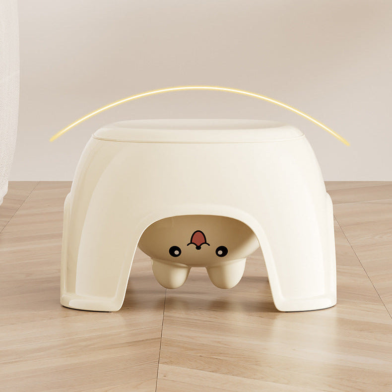 Adorable Baby Stool with Storage and Anti Skid Pads