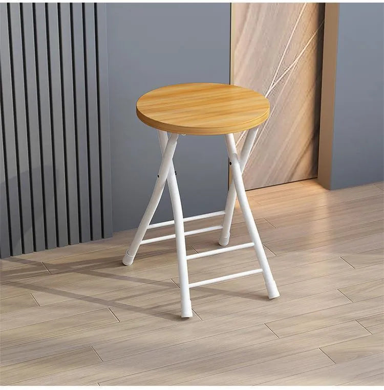 Portable Design Heavy Duty Round Folding Stool Chair
