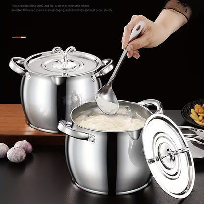 Premium Stainless Steel Oil Storage Pot with Filter 4 Litre