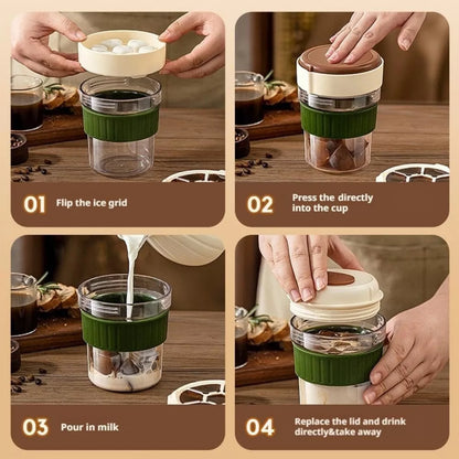 2-in-1 Ice Cube Tray and Water Bottle